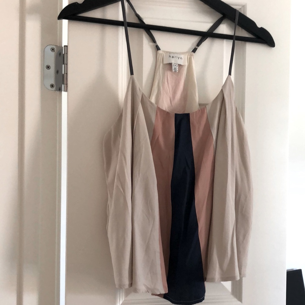 Harlan crop tank top.